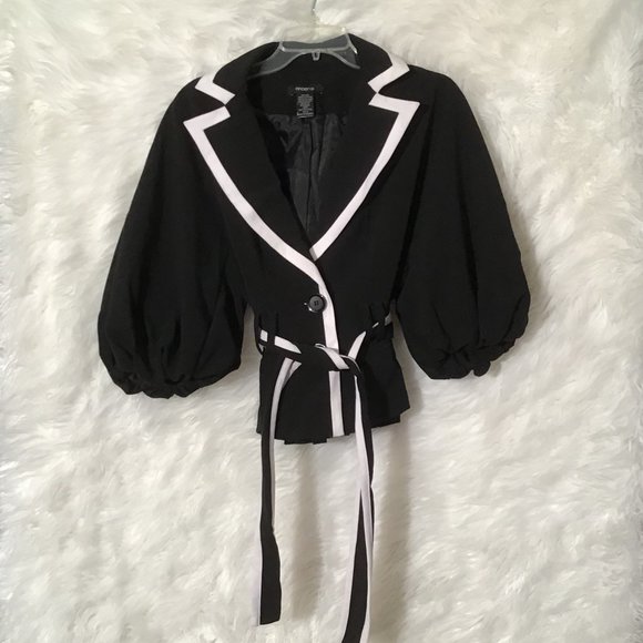 Arden B Jackets & Blazers - Arden B. Women's Puff Sleeve Blazer